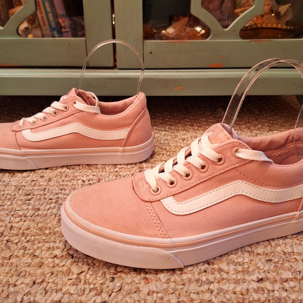 Vans Ward Canvas Sneakers in Sepia Rose Sz 7